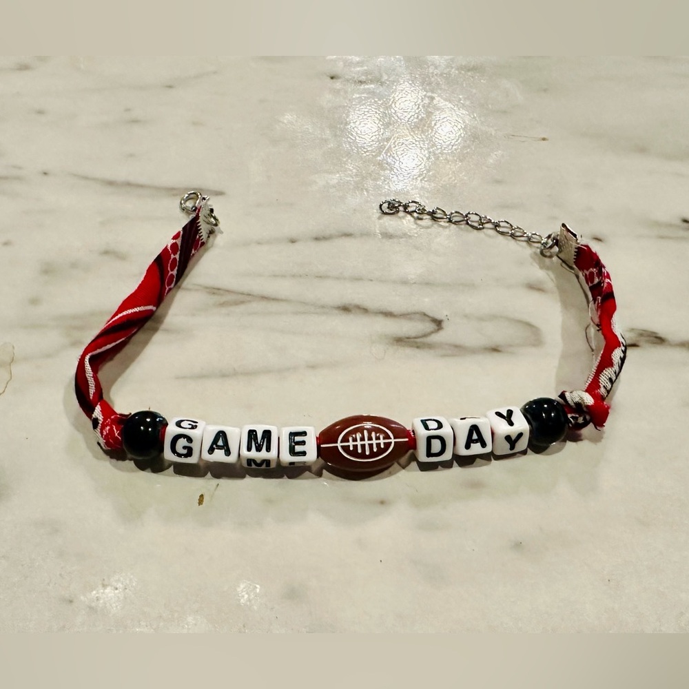 Game Day Beaded Bracelet